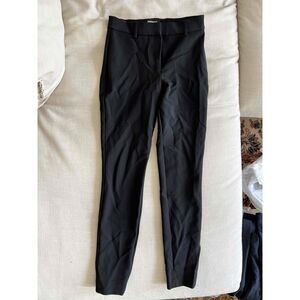 Express Womens Black Skinny Slim Leg Pants Size 0R